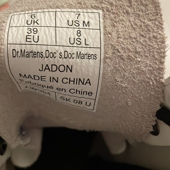 white platform Dr.Martens - Picture 6 of 9